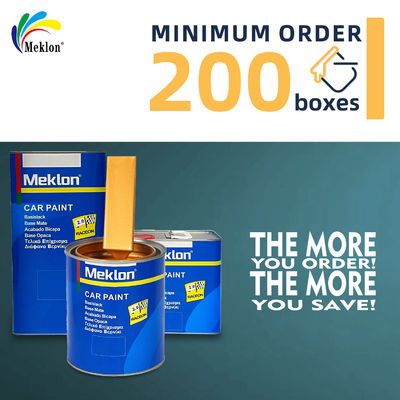 Autolackfarben können angepasst und weltweit verkauft werden