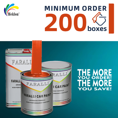 1K2K Effizient und schnell trocknender oranger Autolackspray