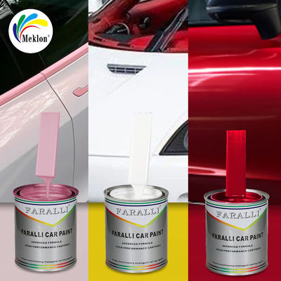 1K Ferrari Bestseller Effizient und schnell trocknender reinweißer Autolack