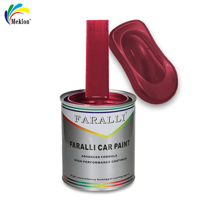Hersteller Direktverkäufe Kratzfest Wetterfest Trockene rote Autoreparaturfarbe