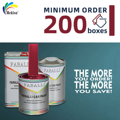 Hersteller Direktverkäufe Kratzfest Wetterfest Trockene rote Autoreparaturfarbe