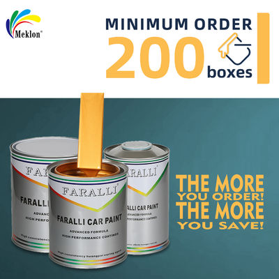 Umweltfreundliche goldene Autolackierung mit originaler werkseitiger Farbabstimmung und Kratzfestigkeit