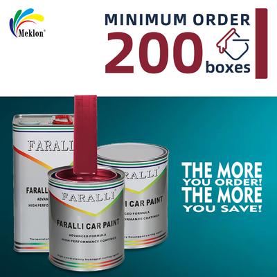 Matte, glänzende, schnell trocknende, langlebige, korrosionsschützende Traubenrotfarbe