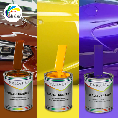 1K2K Selbstnivellierender, funkelnder, violetter Autolack, Reparatur, Farbabgleich mit dem originalen Fabrikfarbton
