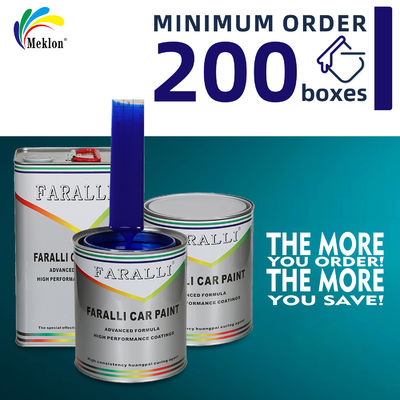 Schnelle Trocknung und effiziente tiefblaue Metallfarbe, die der Originalfarbe der Fabrik entspricht