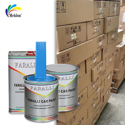 Hocheffiziente und schnell trocknende Acryl-Himmelblau-Autoreparaturlackierung mit hoher Leistung