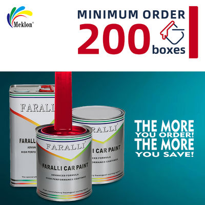 Direktverkauf des Herstellers von UV-beständigem, durchgehendem, hochglänzendem, leuchtend rotem Autolack