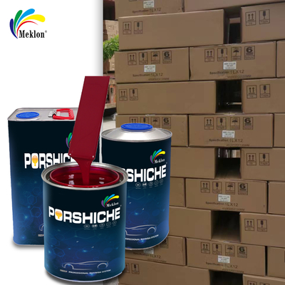 Passen Sie die Original-Fabrikfarbe mit hoher Kosteneffizienz für die Reparatur und Lackierung von weinroten Autos an.