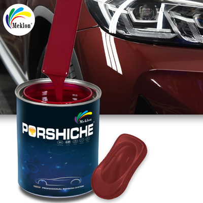 Passen Sie die Original-Fabrikfarbe mit hoher Kosteneffizienz für die Reparatur und Lackierung von weinroten Autos an.