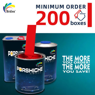 VOC-arme, kratzfeste, rote Autolack-Sprühfarbe