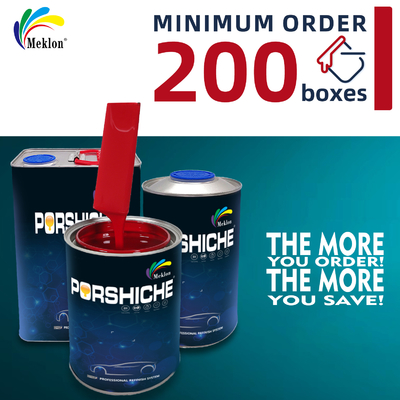 Meklon schnell trockene rote Fahrzeugfarbe - UV-beständig