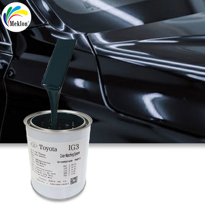 Kratzfeste Fahrzeugfarbe - Schwarz-Gold-Grau - geringer Geruch