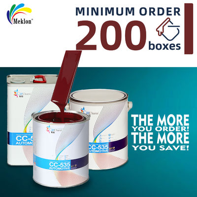 Hochglänzende, hitzebeständige und wetterbeständige klassische rote Autofarbe