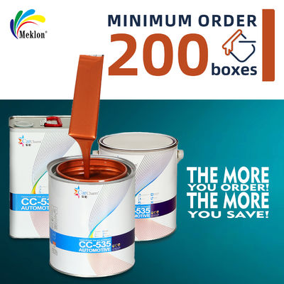 Retro-Orange Klassische, Langlebige und Abriebfeste Autolackierung