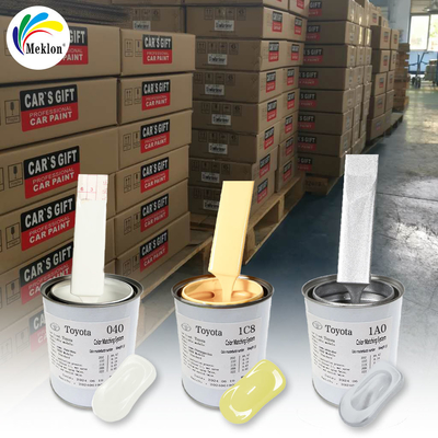 Umweltschonende und kostengünstige Toyota 1C8 Silberpulver-Autofarbe Trocknungszeit 2-3 Stunden