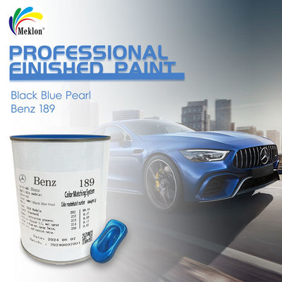 Mercedes Benz Premium 1K Blue Pearl Acrylic Automotive Paint China Factory Accurate Color Matching