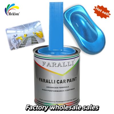 Feuchtigkeitsdichtes Fertiggemischtes Autolack Himmelblau Anti-UV Multi-Funktion