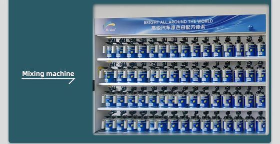 Acrylische 1K 2K Farbe Autokörperfarbe Spray Auto Metallfarbe Automotive Farbe zur Reparatur Auto Veredelung Beschichtung