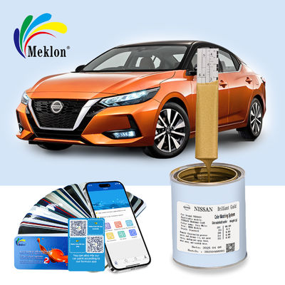 Brilliant Gold Veredelung Autofarbe Reparatur UV-beständig Wetterfest