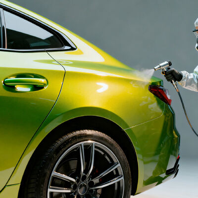 Großhandel OEM Verschiedene Größen Autofarbkit 1K Acryl Automotive Veredelung Farbe