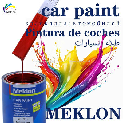 Meklon Bright Red Pearl High Chroma Kratzfester Lack für die Autoreparatur