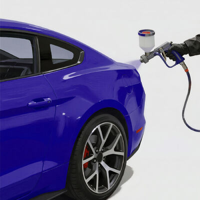 Meklon MK-208 2K Blau Kratzfest Lack mit geringen VOC-Emissionen für die Autoreparatur