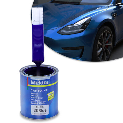 Meklon MK-208 2K Blau Kratzfest Lack mit geringen VOC-Emissionen für die Autoreparatur