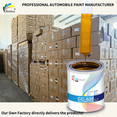 100% abgestimmt MK-M418 Acryl Veredelung Autofarbe Spray 1K Basecoat Gold Silber (gelb) Autofarbe zur Reparatur von Autos