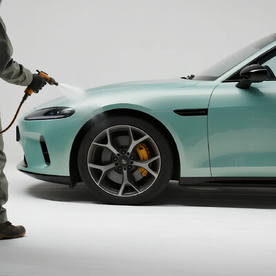 Acrylharz Grün Perlmutt Kratzfest VOC-arm Reparaturlack für die Automobilreparatur