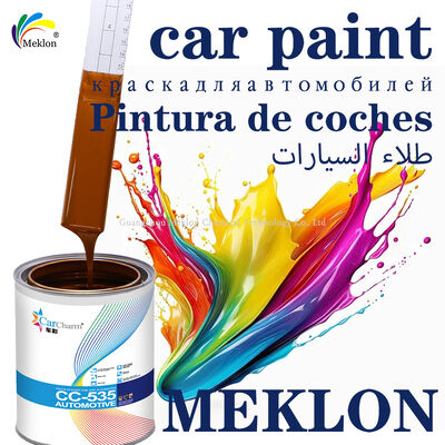 Schnelle Trocknung 1K Orange Rot Silber Acrylfarbe Automotive Auto Veredelung Beschichtung & Farbe Industriezweck Autoreparatur & Renovierung