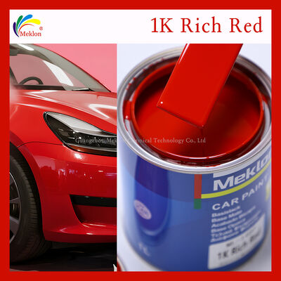 Wetterbeständig 1K Rich Red Acrylic Farbe Automotive Beschichtung & Farbe