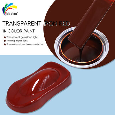 Transparent Iron Red Automotive Car Refinish Coating & Car Repair Paint