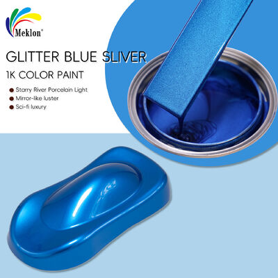 Glitzerblau-Silber 1K-Acryl-Autoreparaturlack – professionelle Großlieferung