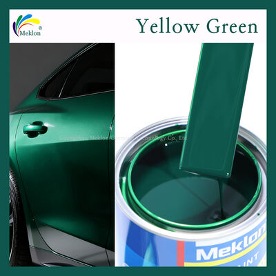 Autoreparaturfarbe 117 Gelb Grün 1L Acryl Industriewetterfest Yatu Standard Custom 7-14 Tage