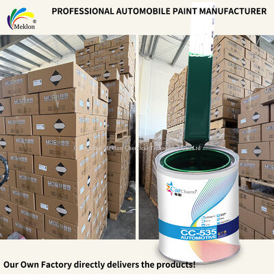 Autoreparaturfarbe 117 Gelb Grün 1L Acryl Industriewetterfest Yatu Standard Custom 7-14 Tage