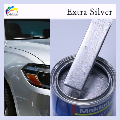 Autoreparatur Farbe 410 Extra Silber 1L Acryl Metall Präzisionsmischfabrik 7-14 Tage