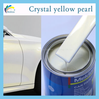 Veredelung von Autofarben und gleichbleibenden Fahrzeugfarbsystemen für die professionelle Reparatur und Veredelung von Karosserien Crystal Yellow Pearl