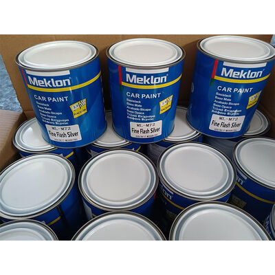 ML-137P 1K Reinschwarzer Acryl-Autolack Hochglänzender Vollfarb-Autoreparaturlack für die Karosseriereparatur