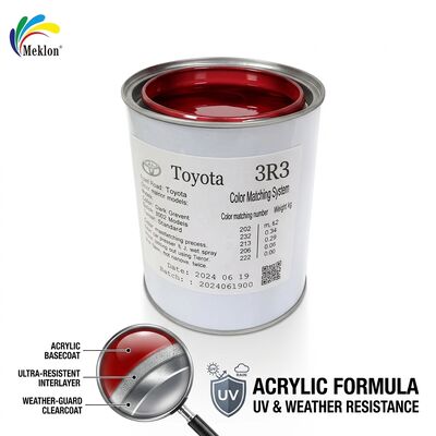 Wear Resistant And Weather Resistant Car Paint With Customizable Colors Suitable For Hot Weather