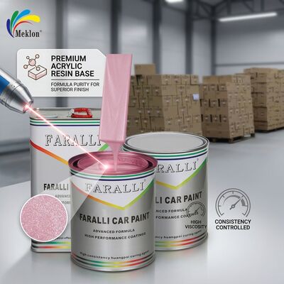 Praktische Perlenfarbe für Autos Basismantel Mehrzweck-Acrylharzmaterial