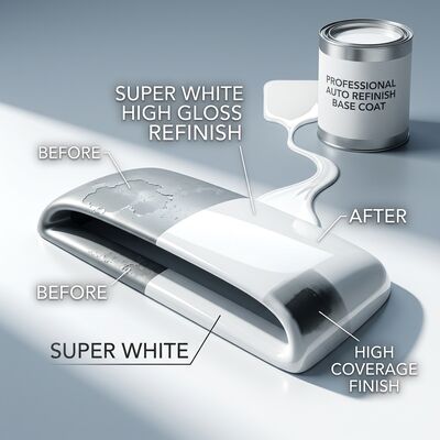 1L Refinish Clear Coat Auto-Basis-Autofarbe