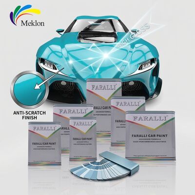 Gut glänzend 1K Frost Schnee Blau Farbe Farben Auto Beschichtung Reparatur Auto Nachbearbeitung Farbe