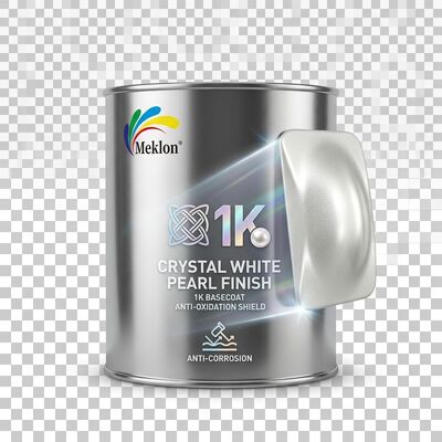 Kristallweiß 1K Autolack Basislack Anti-Oxidation Acrylmaterial und Anti-Korrosion