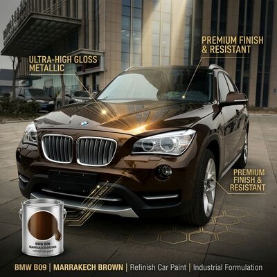 UV-beständige braune Autofarbe praktisch harmlos für BMW B09 Marrakesch