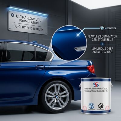 Gemstone Blau Veredelung Autofarbe Glanz Veredelung 1L Für BMW 525 2015+ 467