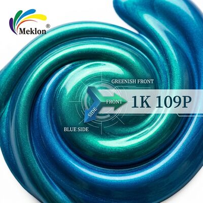 Gut glänzende Karosseriebeschichtung 1K Grünblau Intermix Automotive Veredelungsfarbe