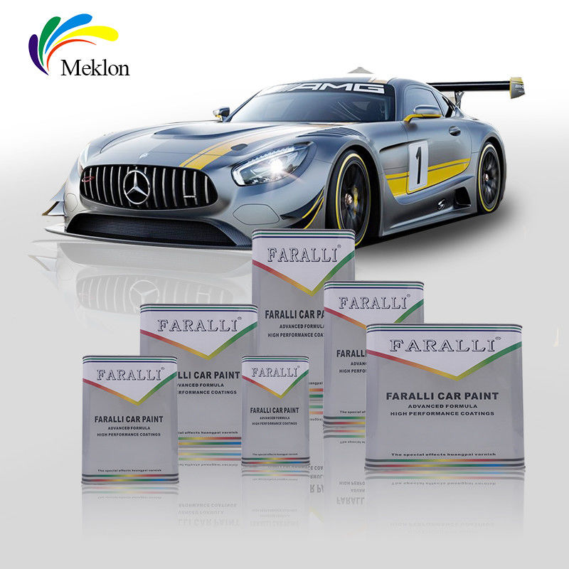 Autofarbe Automotive Beschichtung 1k Feste Farbe Grundbeschichtung Spezielle schwarze Autofarbe Tint