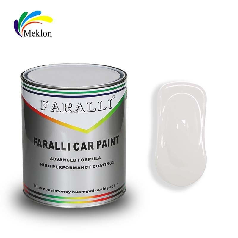 Warm verkaufte Acryl-Autofarbe Flüssige Autofarben Keramikbeschichtung Reine weiße Autofarbe