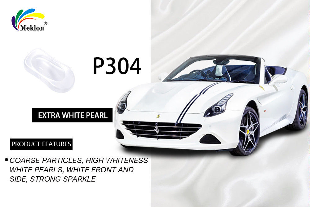 SGS Harmless Pearl White Automotive Farbe, Glanzige Perl weiße Sprayfarbe für das Auto