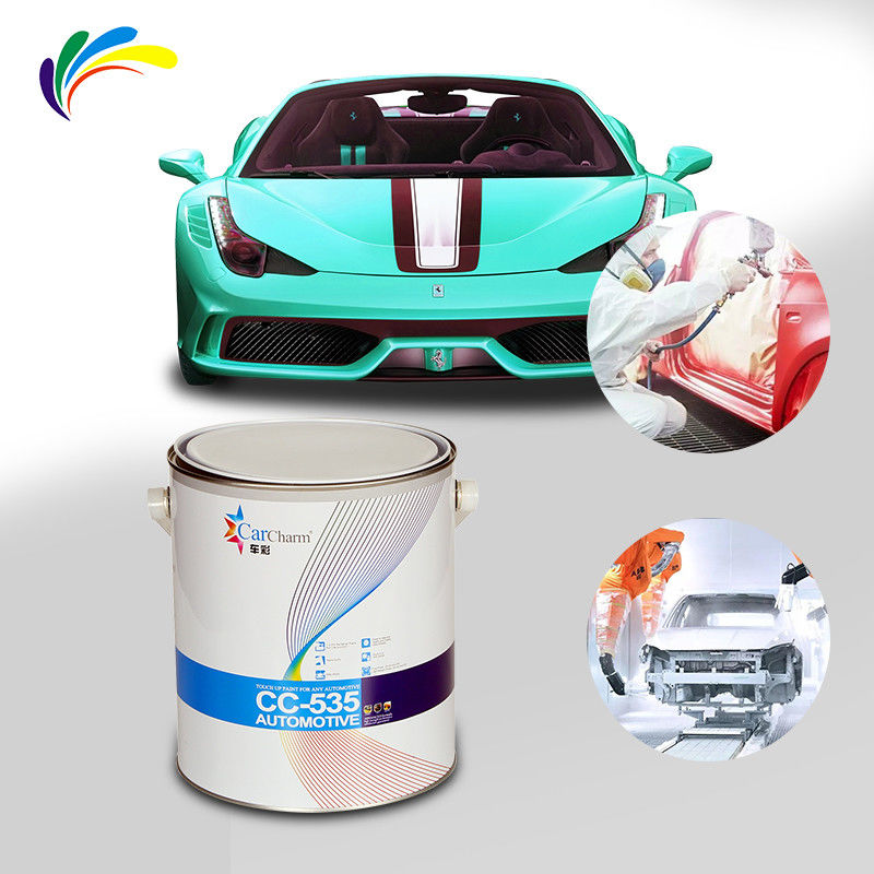 1K 2K Hochfestes SystemNiedrige Geruchskonzentration Automobil-Basismantel Auto-Lackspray